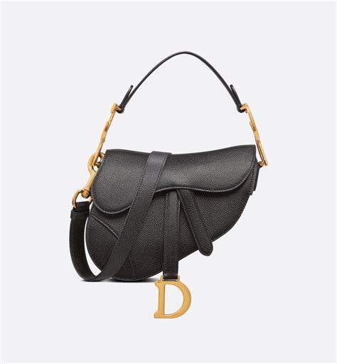 dior black saddle bag mini|dior mini saddle bag vintage.